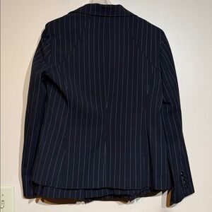 Amanda Smith Black and White Pinstripe suit Skirt